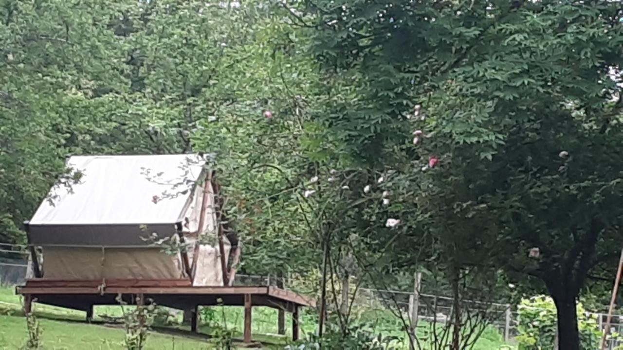 Lodge Exterieur 2 Personnes Saint-Aubin-sur-Gaillon Dış mekan fotoğraf