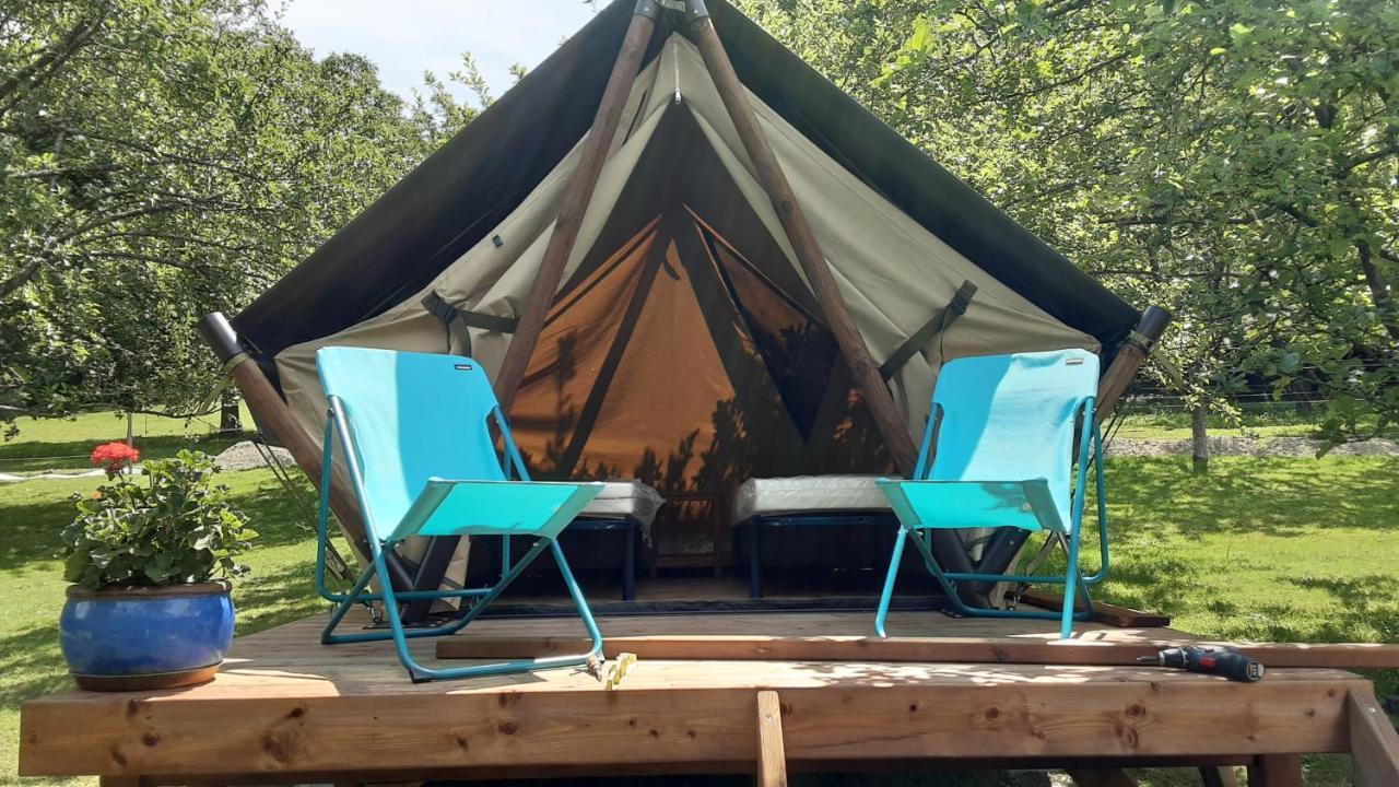 Lodge Exterieur 2 Personnes Saint-Aubin-sur-Gaillon Dış mekan fotoğraf