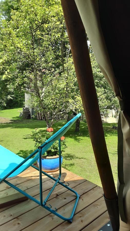 Lodge Exterieur 2 Personnes Saint-Aubin-sur-Gaillon Dış mekan fotoğraf